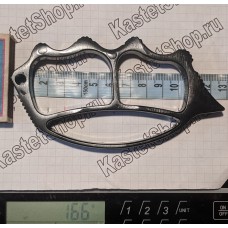 Кастет сталь Универсал черный вес 165 грамм ширина 124мм с доставкой Кастет сталь Универсал черный вес 165 грамм ширина 124мм с доставкой